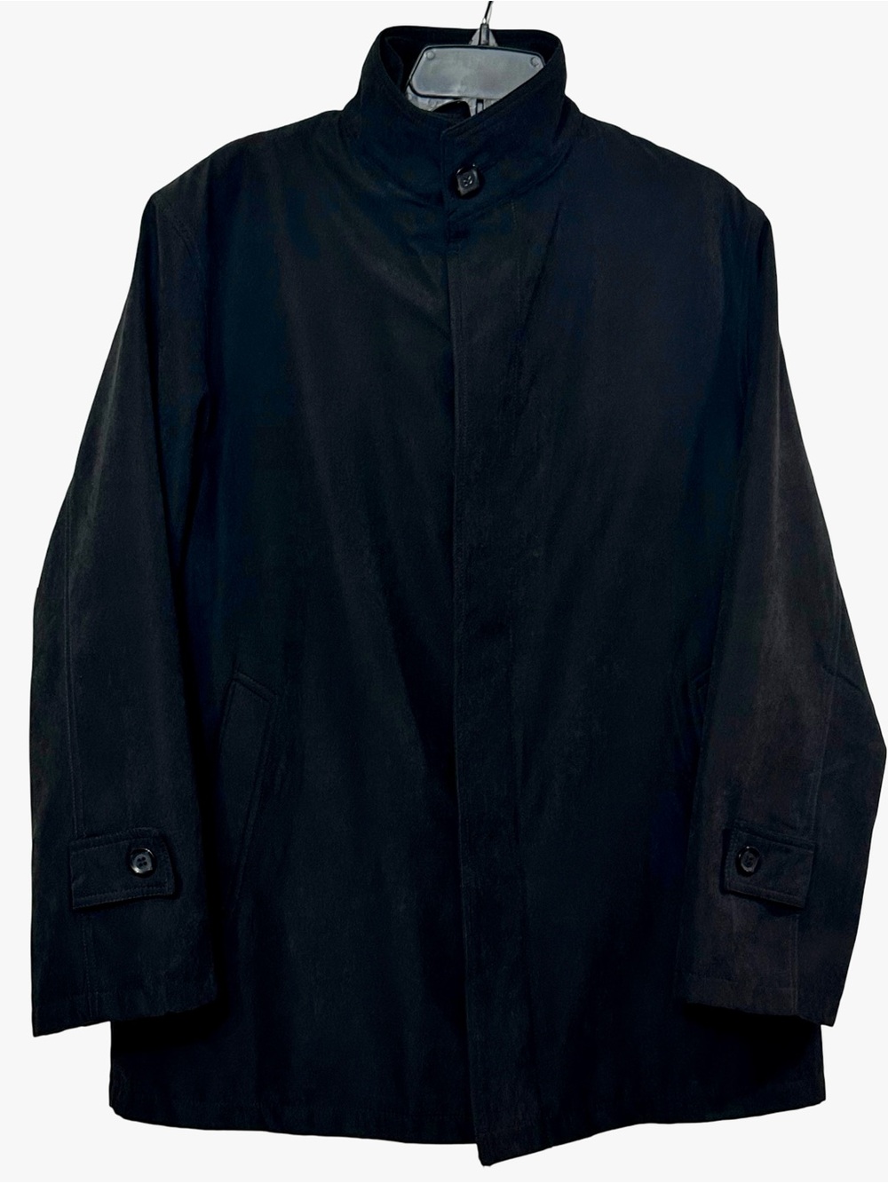 Vintage Giorgio Armani Jacket Black Minimalist trench